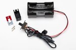 Traxxas 3170X Battery holder, 4-cell/ on-off switch