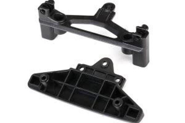 Traxxas 8335 Bumper, front (1 each, upper & lower)