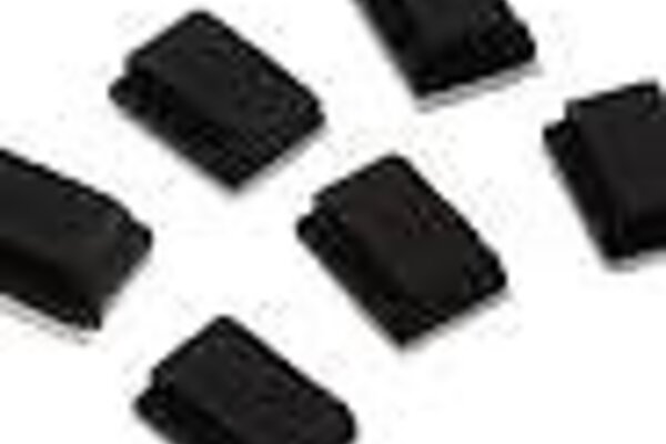 DragRace Concepts DRC-710  DragRace Concepts Self Adhesive Wire Clips (Black) (6)