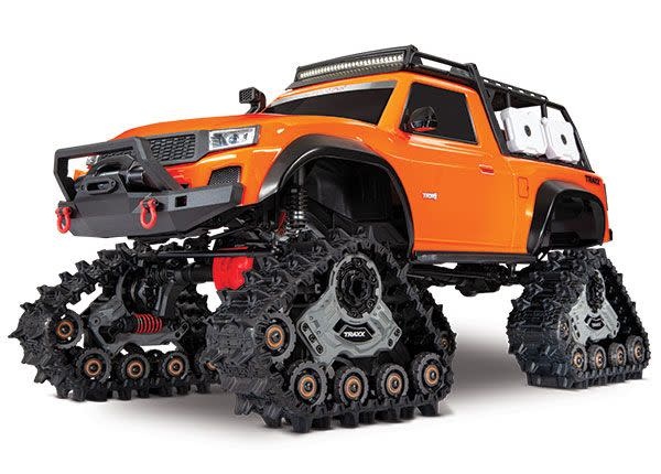 TRX  2 (アメリカ版パッケージ) TRX-4 TRAXX - BODY Cover, ORANGE (Shell Factory *CLIPLESS* Painted