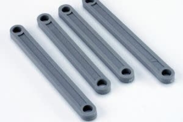Traxxas 2441A Camber link set for Bandit® (gray) (plastic/ non-adjustable)