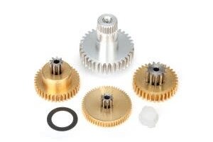 Traxxas 2087X Gear set, metal (for 2085 & 2085X servos)