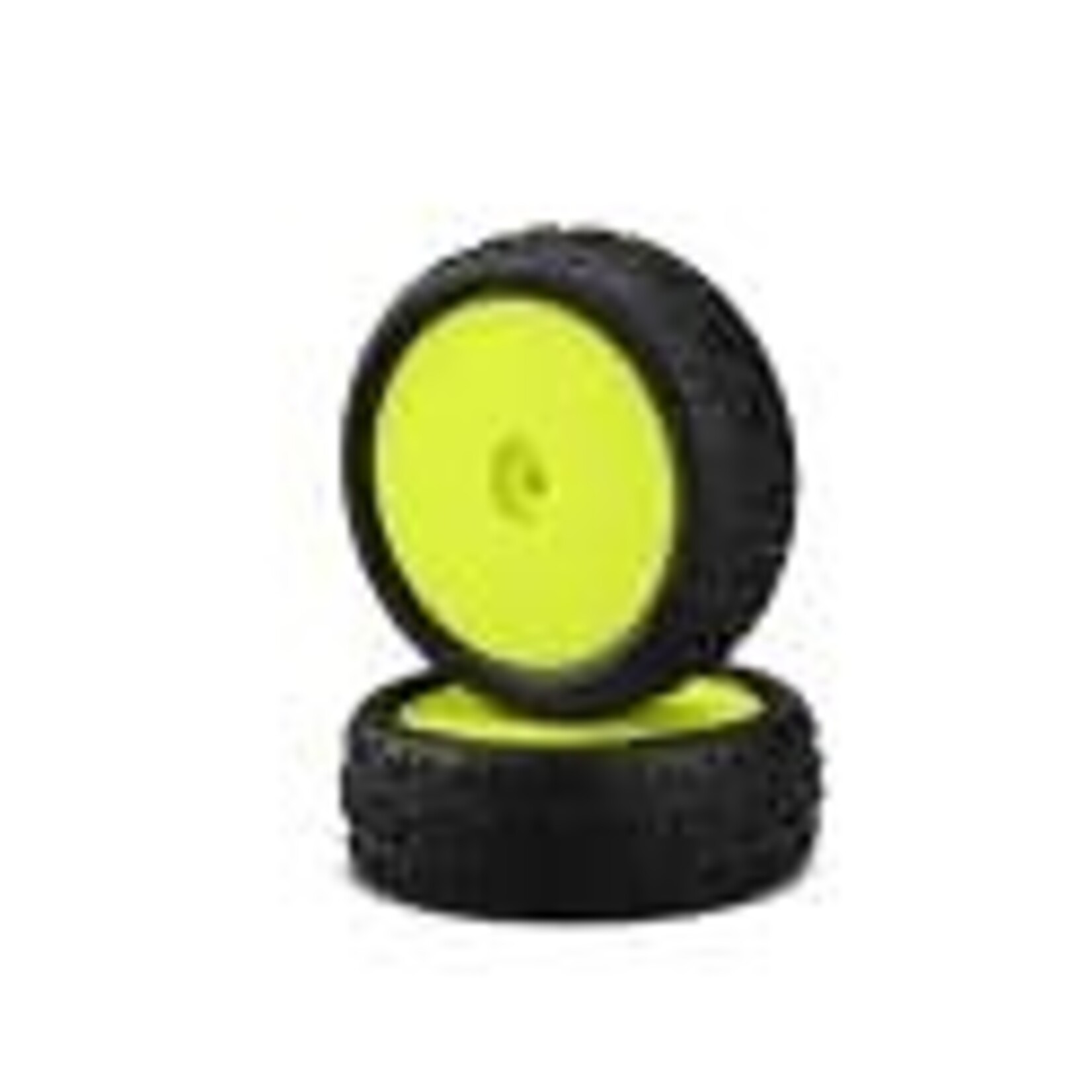 JCONCEPTS JCO4003201011  JConcepts Mini-B Swagger Pre-Mounted Front Tires (Yellow) (2) (Pink)