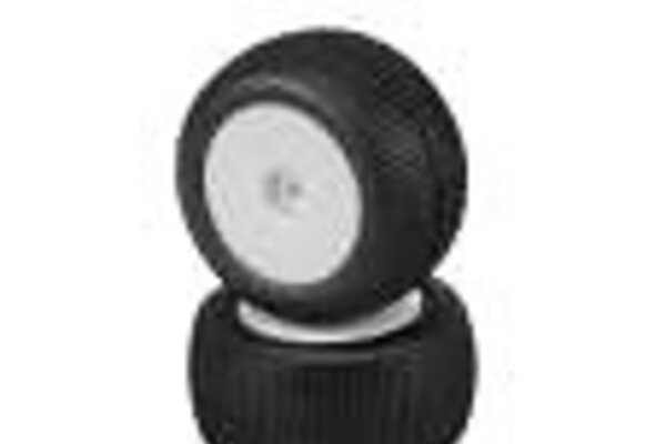 J Concepts JCO31021291  Sprinter - Green Compound - Pre-Mounted, White Wheels