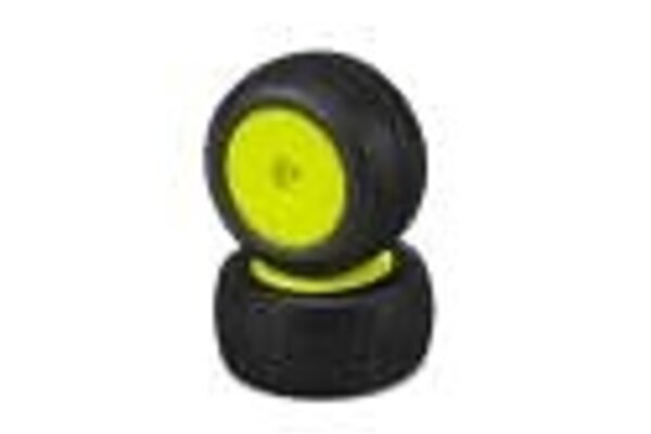 J Concepts JCO31022291  Sprinter - Green Compound - Pre-Mounted, Yellow Wheels