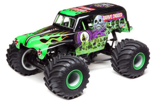 LOSI LOS04021T1  LMT 4X4 Solid Axle Monster Truck RTR, Grave Digger