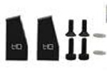 Hot Racing HRAMTT2401	 Servo Mount Set Aluminum: Mini-T-B 2.0