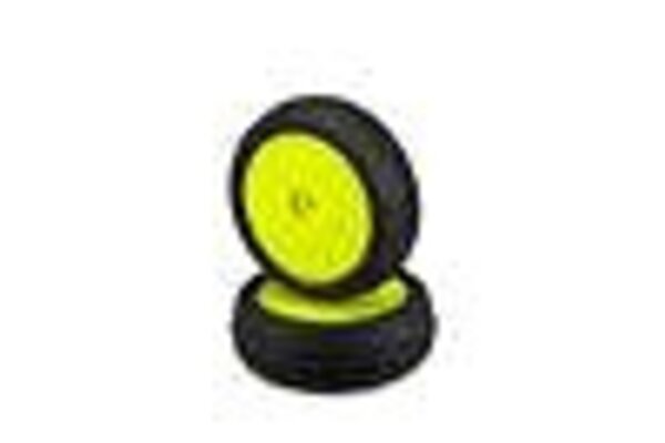 JCONCEPTS JCO40392211	 Hawk Green Compound Pre-Mounted, Yellow Wheels (2)