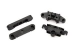 Traxxas 8916 Mount, tie bar, front (1)/ rear (1)/ suspension pin retainer, front or rear (2)
