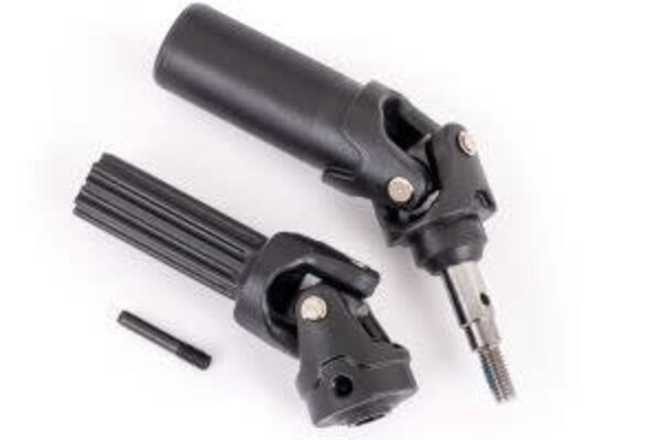 Traxxas 9051 Driveshaft assembly, front, extreme heavy duty with 6mm axle (1)/ screw pin (1) (left or right) (fully assembled, ready to install) (for use with #9080 upgrade kit)