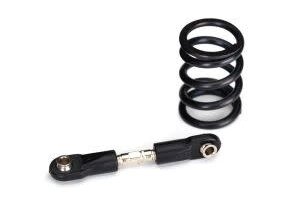 Traxxas 7746X Steering link, steel/ servo saver spring, heavy duty (use with #2085X metal gear servo)