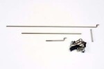 Traxxas 5168 Slide carb linkage set (throttle link, brake link, and hardware)