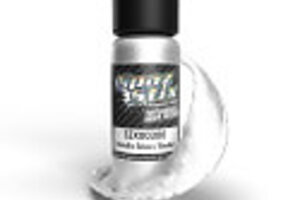 Spaz Stix SZX00300  Metallic Silver/"Candy" Backer, Airbrush Ready Paint, 2oz Bottle