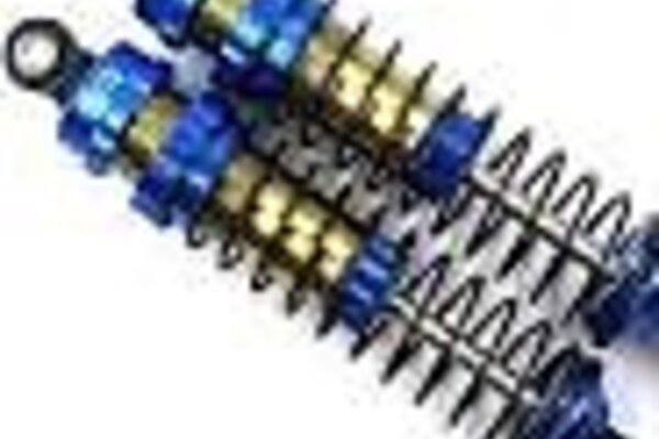 Yeah Racing YEA-TRSL-016BU  Yeah Racing 90mm Aluminum TR-XB Big Bore Shocks (Blue) (2)