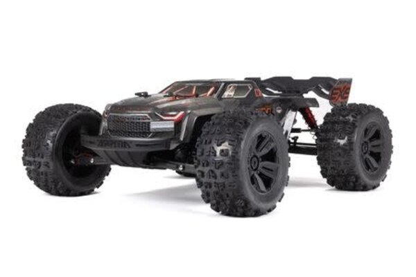 ARRMA ARA8708T1  1/8 KRATON 6S BLX 4X4 EXtreme Bash Speed Monster Truck RTR, Black