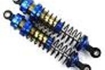 Yeah Racing YEA-TRSL-016BU  Yeah Racing 90mm Aluminum TR-XB Big Bore Shocks (Blue) (2)