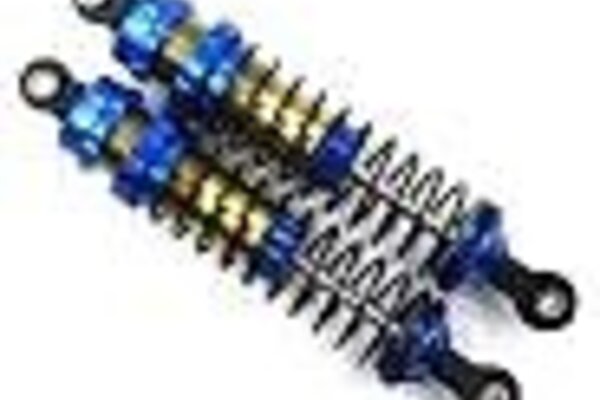 Yeah Racing YEA-TRSL-016BU  Yeah Racing 90mm Aluminum TR-XB Big Bore Shocks (Blue) (2)