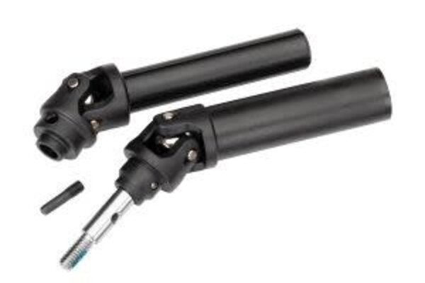Traxxas 6851A  Driveshaft assembly, front, extreme heavy duty (1) (left or right) (fully assembled, ready to install)/ screw pin