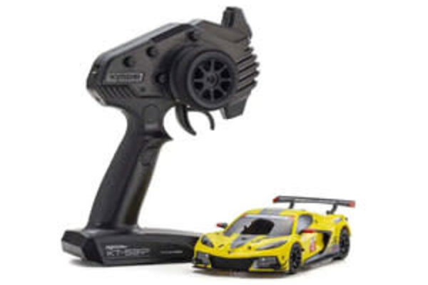 Kyosho KYO32342Y  MINI-Z RWD Series Ready Set Chevrolet Corvette C8.R Yellow