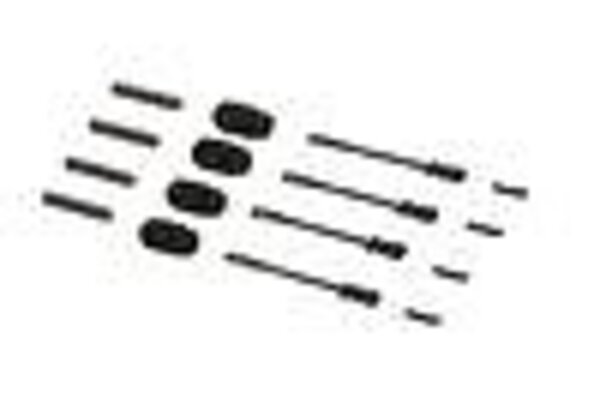 ARRMA ARA320477  Brace Rod Ends W/Pins And Retainers (4)