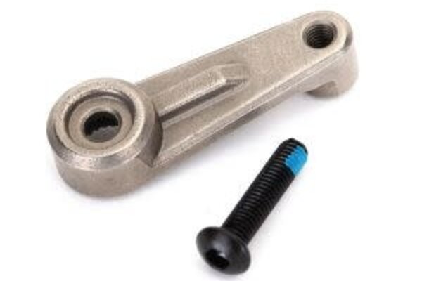 Traxxas 8247X Servo horn, steering, metal/ 3x14 BCS (1)