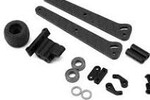 R-DESIGN RDD3911-2   R-Design Losi Mini-B/T 2.0 & Drag V2 Carbon Fiber Wheelie Bar Set