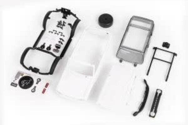 Traxxas 9711  Body, Ford Bronco, complete (unassembled) (white, requires painting)