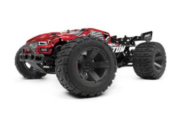 Maverick MVK150107  Quantum XT 1/10 4WD Brushed Stadium Truck, Ready To Run w/Battery & Charger - Red