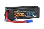 Powerhobby PHB4S5000100LCGEC5  Powerhobby 4S 14.8V 5000mah 100C Lipo Battery w EC5 Plug Hard Case LCG