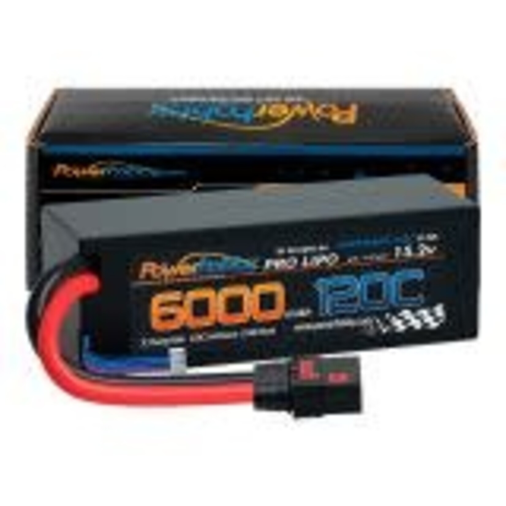 Powerhobby PHB4S6000120QS8  Powerhobby 4s 15.2v 6000MAH 120C Graphene + HV Lipo Battery QS8 Plug Hard