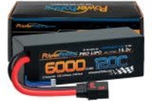 Powerhobby PHB4S6000120QS8  Powerhobby 4s 15.2v 6000MAH 120C Graphene + HV Lipo Battery QS8 Plug Hard