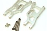 ST Racing Concepts SPTST3631XS  Aluminum Front A-Arm Set, Silver, for Traxxas Slash / Stampede / Rustler, 1pr