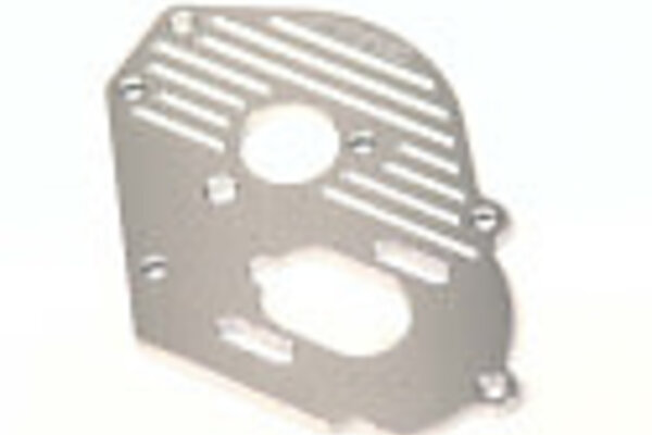 ST Racing Concepts SPTST9490S  Aluminum Heat-Sink Finned Motor Plate, Silver, for Traxxas Drag Slash