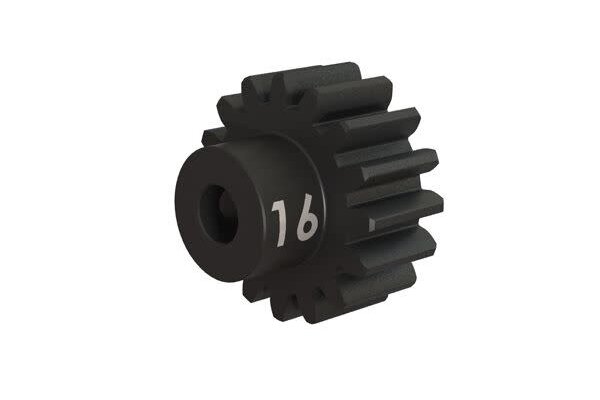 Traxxas 3946X  Gear, 16-T pinion (32-p), heavy duty (machined, hardened steel) (fits 3mm shaft)/ set screw