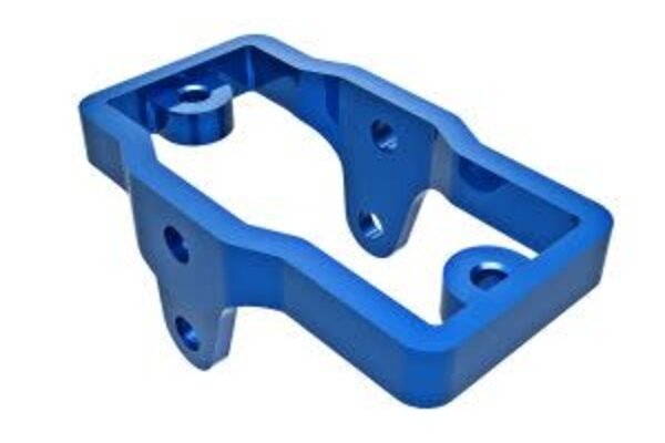Traxxas 9739-BLUE   Servo mount, 6061-T6 aluminum (blue-anodized)