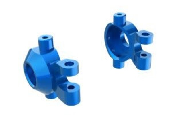 Traxxas 9737-BLUE Steering blocks, 6061-T6 aluminum