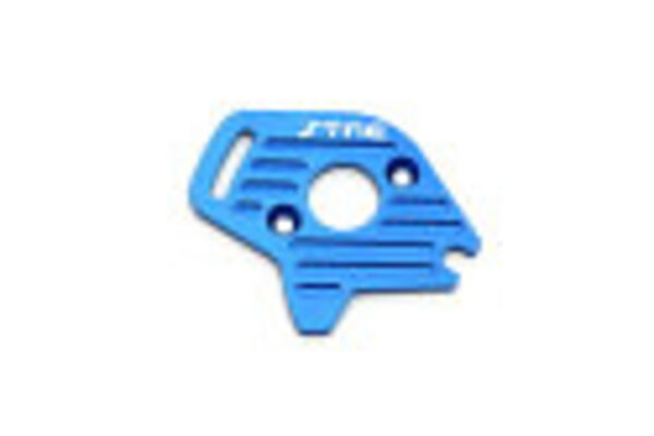 ST Racing Concepts SPTST6890B  ALUM HEATSINK FINNED MOTOR PLATE FOR SLASH 4X4 (BL UE)