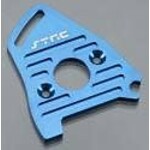 ST Racing Concepts CNC MACHINED HEAT SINK MOTOR PLATE (BLUE) FOR SLASH 4X4 LCG