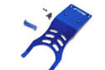 ST Racing Concepts SPTST5837B  Aluminum Front Skid Plate Set, w/Steering Posts, Blue