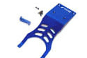 ST Racing Concepts SPTST5837B  Aluminum Front Skid Plate Set, w/Steering Posts, Blue
