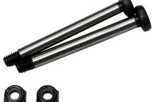 ST Racing Concepts SPTST3640RBK  Polished Steel Rear Outer Hinge-Pin w/ Lock Nuts, Black ST Racing Concepts SPTST3640RBK  Polished Steel Rear Outer Hinge-Pin w/ Lock Nuts, Black