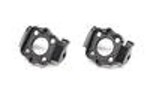 LOSI LOS314008	 Spindle Carrier Set, 0deg,Aluminum,Black: Mini LMT