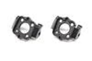 LOSI LOS314008	 Spindle Carrier Set, 0deg,Aluminum,Black: Mini LMT