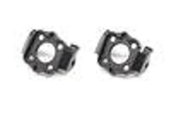 LOSI LOS314008	 Spindle Carrier Set, 0deg,Aluminum,Black: Mini LMT
