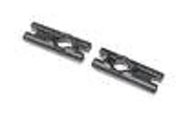 LOSI LOS311014	 Body Mount Cross Bar, Aluminum, Blk (2): Mini LMT