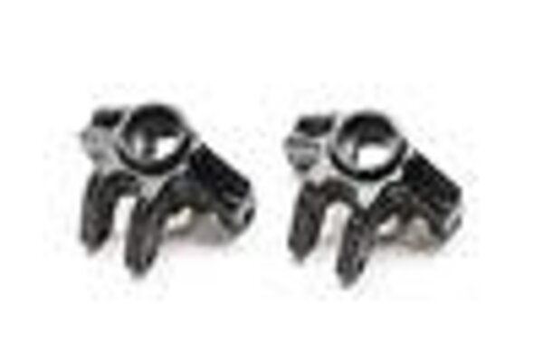 LOSI LOS314007	 Steering Spindle Set, Aluminum, Black: Mini LMT