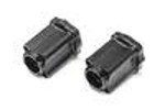 LOSI LOS312009	 Axle Mount Rear, 0 deg, Aluminum, Black: Mini LMT