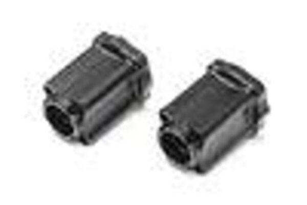 LOSI LOS312009	 Axle Mount Rear, 0 deg, Aluminum, Black: Mini LMT
