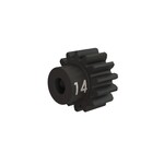 Traxxas 3944X  Gear, 14-T pinion (32-p), heavy duty (machined, hardened steel) (fits 3mm shaft)/ set screw