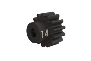 Traxxas 3944X  Gear, 14-T pinion (32-p), heavy duty (machined, hardened steel) (fits 3mm shaft)/ set screw